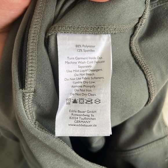 Eddie Bauer Trail Tight Leggings, Size XS, Green - Picture 9 of 9